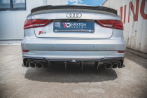 Audi S3 8V 2016-2020 Diffuser Sedan (Facelift) Maxton Design